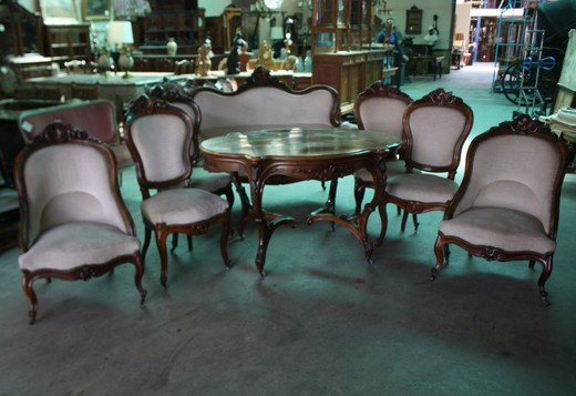 antique furniture suite for dining room
