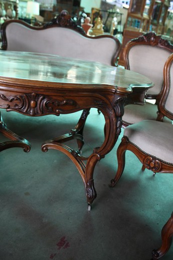 palisander furniture dining room napoleon 3