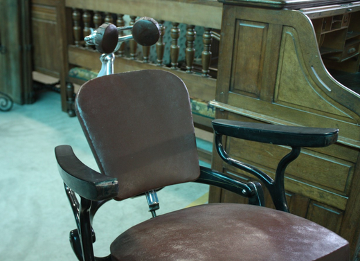 old dentist cabinet