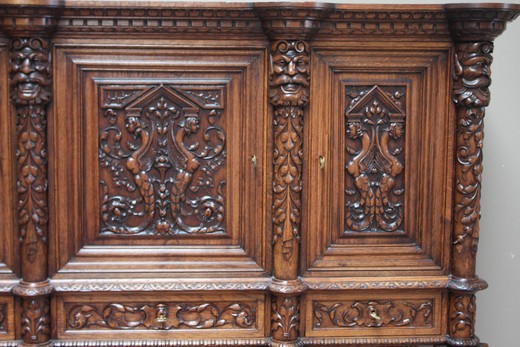 vintage furniture renaissance cabinet
