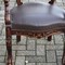 antique office armchair