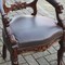 antique office armchair