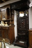 antique carved hall stand