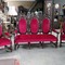 antique hunting style sofa set