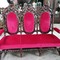 antique hunting style sofa set