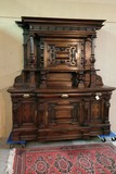 Antique carved german buffet