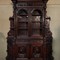 antique hunting style beautiful cabinet