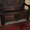 antique hunting style bench