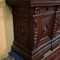 antique Italian carved large cabinet