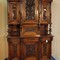 antique walnut carved buffet