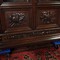 antique chippendale style display bookcase