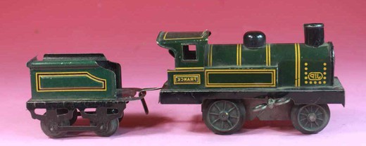 vintage toy railway