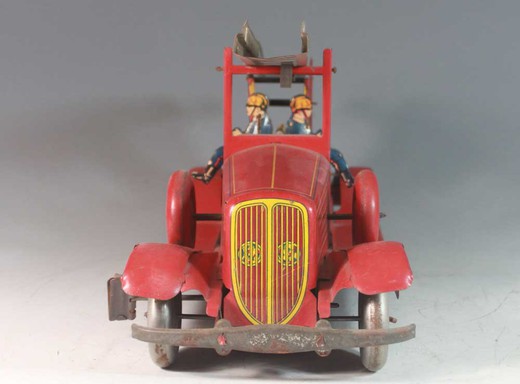 vintage toy fire engine