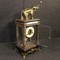 Антикварные часы со скульптурой