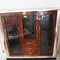 antique display cabinet in art-deco style