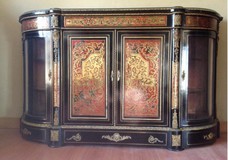 antique sideboard Boulle marquetry