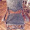 antique Portuguese throne armchair
