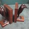 Pair Bookends Decor From Marabouts Era Art Deco