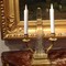 Pair Of Candlesticks 2 Lights For Crystal Obelisks size