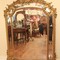 antique large mirror with blazing beads Louis XV