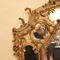 antique large mirror with blazing beads Louis XV