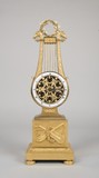 antique gilt bronze clock