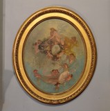 Картина "Нимфы и Херувимы в облаках"