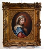 Onorio Marinari, attr. Portrait of Virgin Oil on canvas