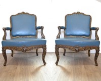 Pair Of Armchairs Louis XV