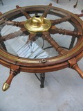 Антикварный корабельный барный стол