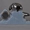 Antique art deco clock polar bears