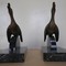 antique wild geese book ends