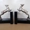 antique antelopes book ends