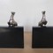 antique antelopes book ends