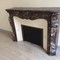 Antique fireplace in the style of Louis XV