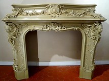 Rare antique fireplace