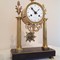 Antique empire bronze clock