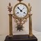 Antique empire bronze clock