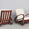 Pair Of Armchairs Colonial "Art Deco"