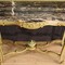 Italian Console With Mirror Lacquered Wood From XXth Century