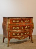 Marquetry Commode Louis XV Style