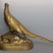 Important Bronze Auguste Cain: '' the Cock Pheasant ''