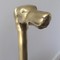 antique brass dog umbrella stand