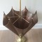 antique brass dog umbrella stand