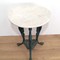 Antique gueridon marble top table