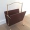 Antique magazine holder rack