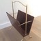 Antique magazine holder rack