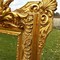 Antique napoleon III gilded mirror