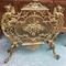 Antique gilt bronze  firescreen