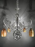 Antique art-nouveau chandelier Nancy